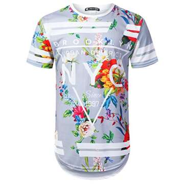 URBANTOPS Mens Hipster Hip Hop New York City