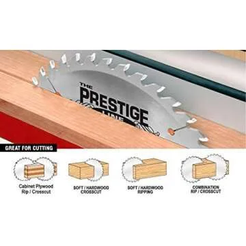 Amana Tool 10 Inch Electro-Blu Prestige Circular Saw Blade