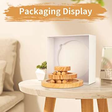 Double Layer Cat Track Turntable with Bell Ball