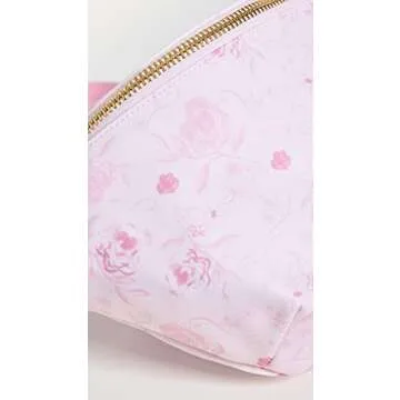 Stoney Clover Lane Women's Nylon Jumbo Fanny Pack, Climbing Roses - Pink On Pink, One Size