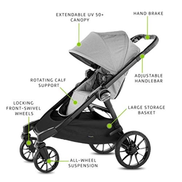 Baby Jogger City Select LUX Stroller with 20 Riding Options