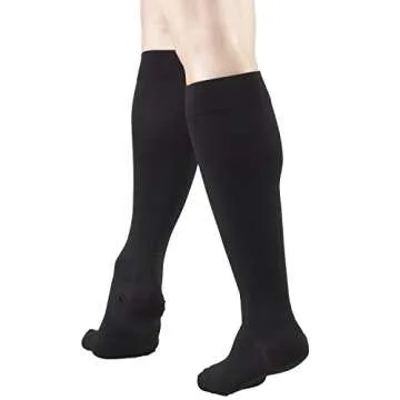 Truform Compression Stockings 30-40 mmHg Knee High Black