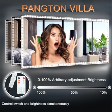 LED Vanity Mirror Lights 6000K Adjustable Brightness Strip