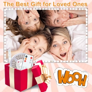 LED Vanity Mirror Lights 6000K Adjustable Brightness Strip