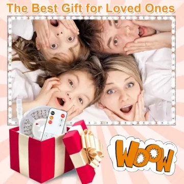 LED Vanity Mirror Lights 6000K Adjustable Brightness Strip