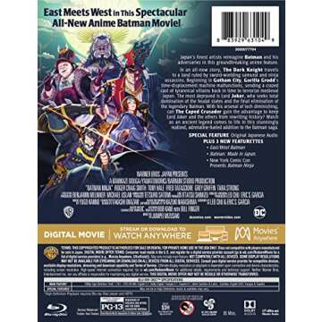 Batman Ninja (Steelbook/Blu-ray) - A Stunning Anime Adventure