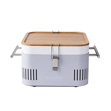 Everdure CUBE Portable Charcoal Grill for Outdoor Cooking