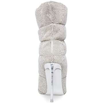 Steve Madden Women's Cloak Ankle Boot, Rhinestone, 8