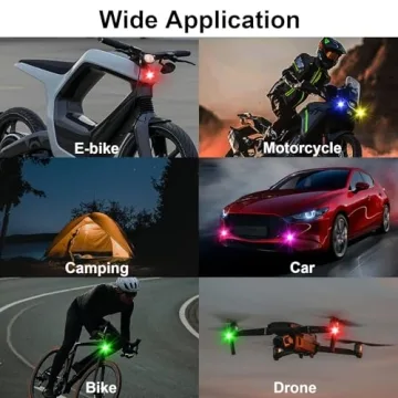 Wireless LED Strobe Lights - Bright & Rechargeable Set