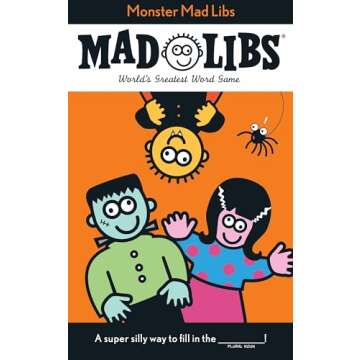 Monster Mad Libs - Fun and Creative Family Game for All Ages