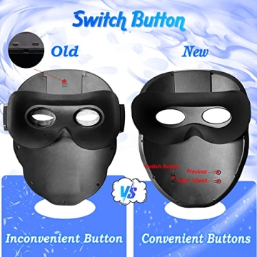 Depointer Life LED Mask - App Controlled Fun for All Ages