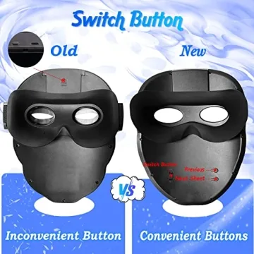 Depointer Life LED Mask - App Controlled Fun for All Ages