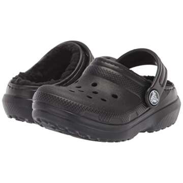 Crocs Kids' Classic Lined Clog Slippers - Comfort & Style