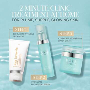 Kate Somerville HydraKate Recharging Hydration Serum - Skin-Quenching Dual-Weight Hyaluronic Acid Serum, 1 Fl Oz