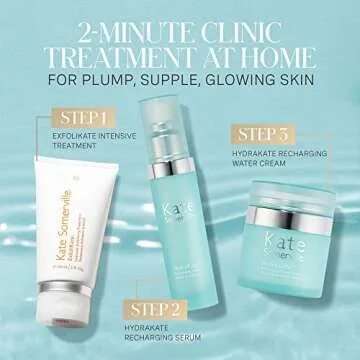 Kate Somerville HydraKate Recharging Hydration Serum - Skin-Quenching Dual-Weight Hyaluronic Acid Serum, 1 Fl Oz