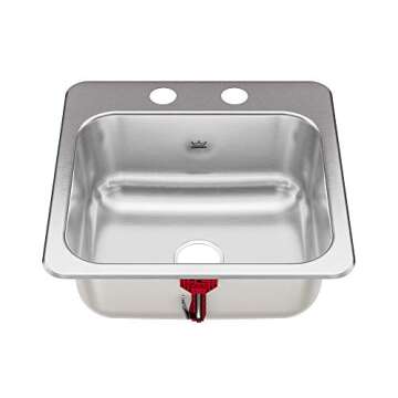 KINDRED FBFS602NKIT Essentials Kit 15-inch, One Size, Stainless Steel