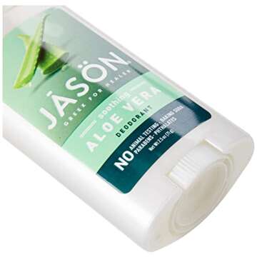 Jason Soothing Aloe Vera Deodorant Stick 2.5 Oz