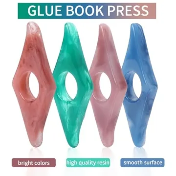 Resin Thumb Book Holder Set for Effortless Reading Comfort