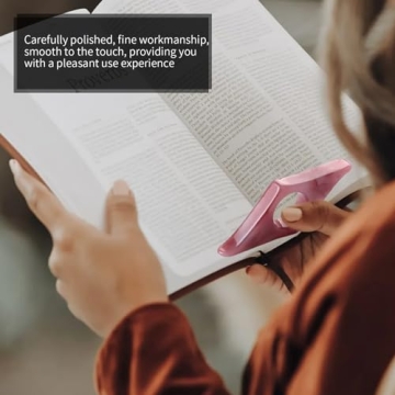 Resin Thumb Book Holder Set for Effortless Reading Comfort