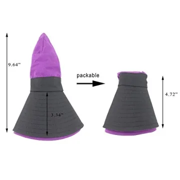 Muryobao Women's Sun Hat with UV Protection and Ponytail Hole