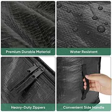 BALEINE Moving Totes with Reinforced Handles, Heavy-Duty UnderBed Storage Bag for Moving Boxes, Clothes, Travel