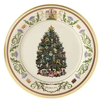 Lenox 884433 2019 Trees Around the World Scotland Plate