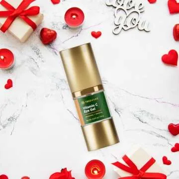 Tree of Life Anti-Aging Eye Treatment Gel with Vitamin C for Dark Circles and Puffiness