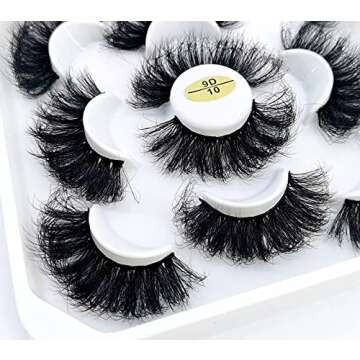 Buy HBZGTLAD 25mm 3D Mink False Eyelashes Online