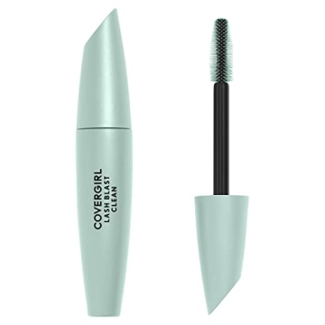 CoverGirl Lash Blast Clean Volume Mascara, Vegan Formula, Volumizing, Smudge-Proof, Cruelty Free, Bl...