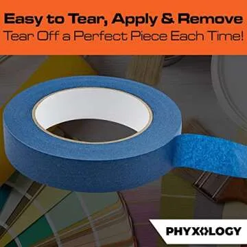 No-Residue Blue Painters Tape – Easy Clean, Pro-Grade Quality