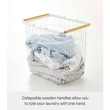 Yamazaki Tosca Laundry Basket Stylish Storage Solution