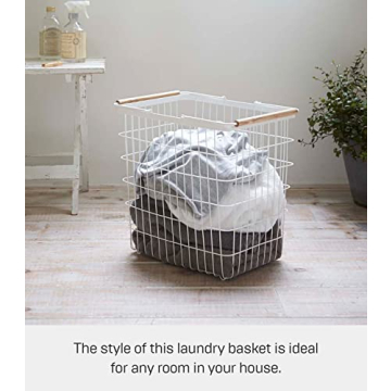 Yamazaki Tosca Laundry Basket Stylish Storage Solution