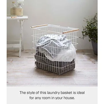 Yamazaki Tosca Laundry Basket Stylish Storage Solution