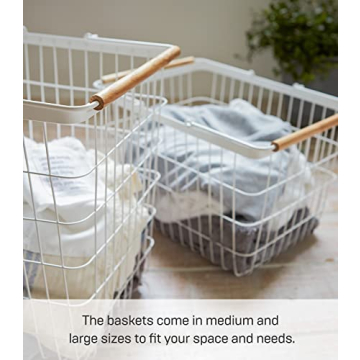 Yamazaki Tosca Laundry Basket Stylish Storage Solution