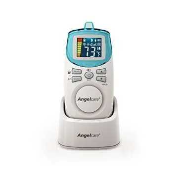 Angelcare Movement and Sound Monitor, Aqua/White