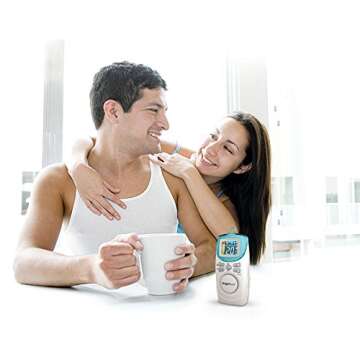 Angelcare Movement and Sound Monitor, Aqua/White