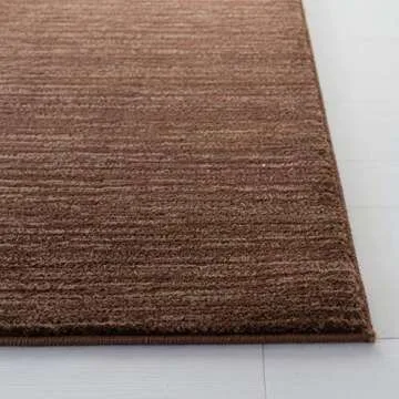 SAFAVIEH Vision Collection Area Rug - 8' x 10', Brown, Modern Ombre Tonal Chic Design, Non-Shedding & Easy Care, Ideal for High Traffic Areas in Living Room, Bedroom (VSN606E)