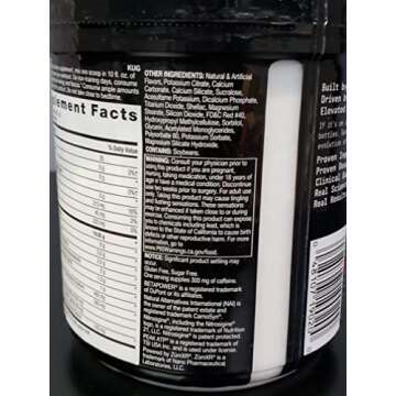 BEYOND RAW LIT Advanced Formula PreWorkout: Energy, Focus & Endurance Boost