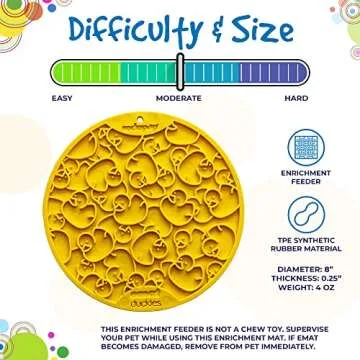 SodaPup Duckies eMat - Fun Enrichment Feeder for Dogs