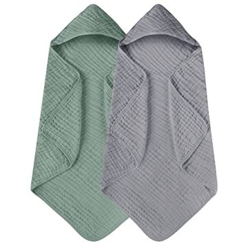Yoofoss Hooded Baby Towels: Soft, Absorbent & Versatile for All Ages