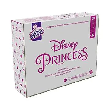Disney Princess Secret Styles Royal Ball Dolls - 12 Dress-Up Toys for Girls 4+