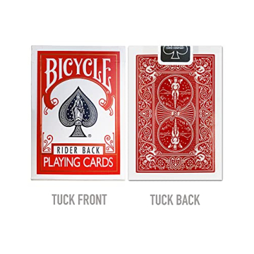 Bicycle Rider Back Playing Cards Red and Blue, Premium Quality