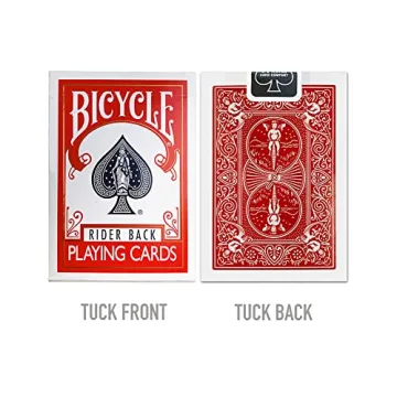 Bicycle Rider Back Playing Cards Red and Blue, Premium Quality