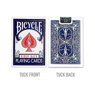 Bicycle Rider Back Playing Cards Red and Blue, Premium Quality