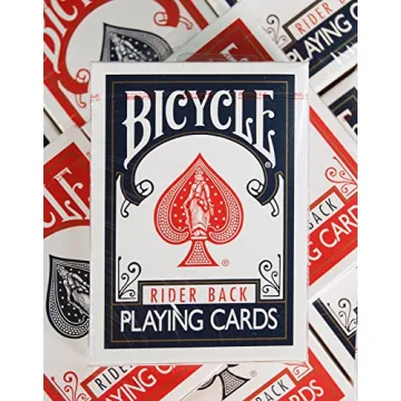 Bicycle Rider Back Playing Cards Red and Blue, Premium Quality