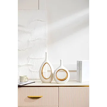 Elegant Modern Vases Set for Home Decor and Gifts