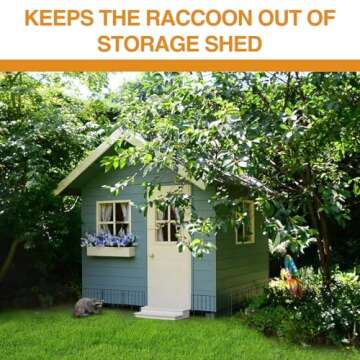 KYATE Animal Barrier Fence, 25 Panels Dog No Digging Fence Barrier, Rabbit Ground Defense Blockers, Rustproof Metal Fence Border for Outdoor Garden Landscape Patio