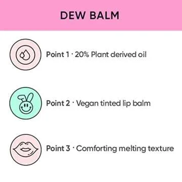 Amuse SEOUL DEW BALM 06 DEW ROSE - Hydrating Lip Balm