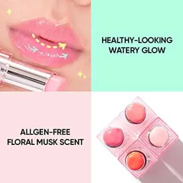 Amuse SEOUL DEW BALM 06 DEW ROSE - Hydrating Lip Balm