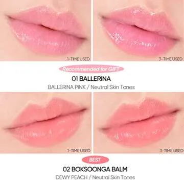 Amuse SEOUL DEW BALM 06 DEW ROSE - Hydrating Lip Balm